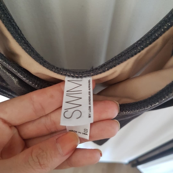 Los Angeles apparel cutout swimsuit - Picture 6 of 6